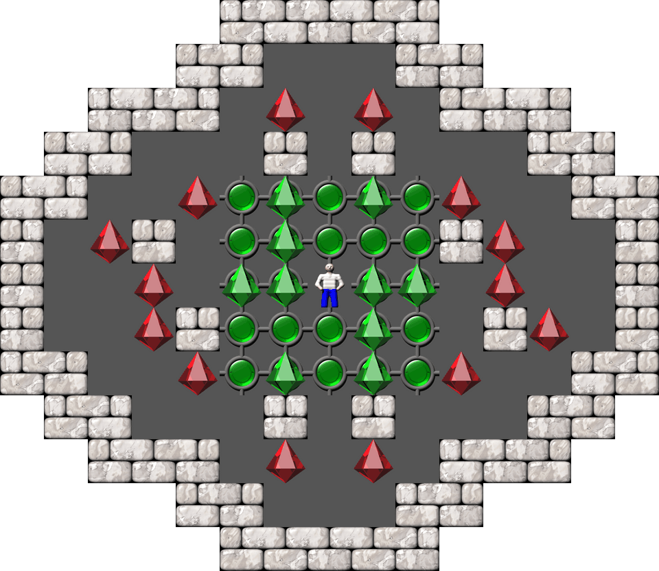 Sokoban York Shen Collection level 623